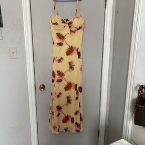 Dynamite Monet Mesh Maxi Dress